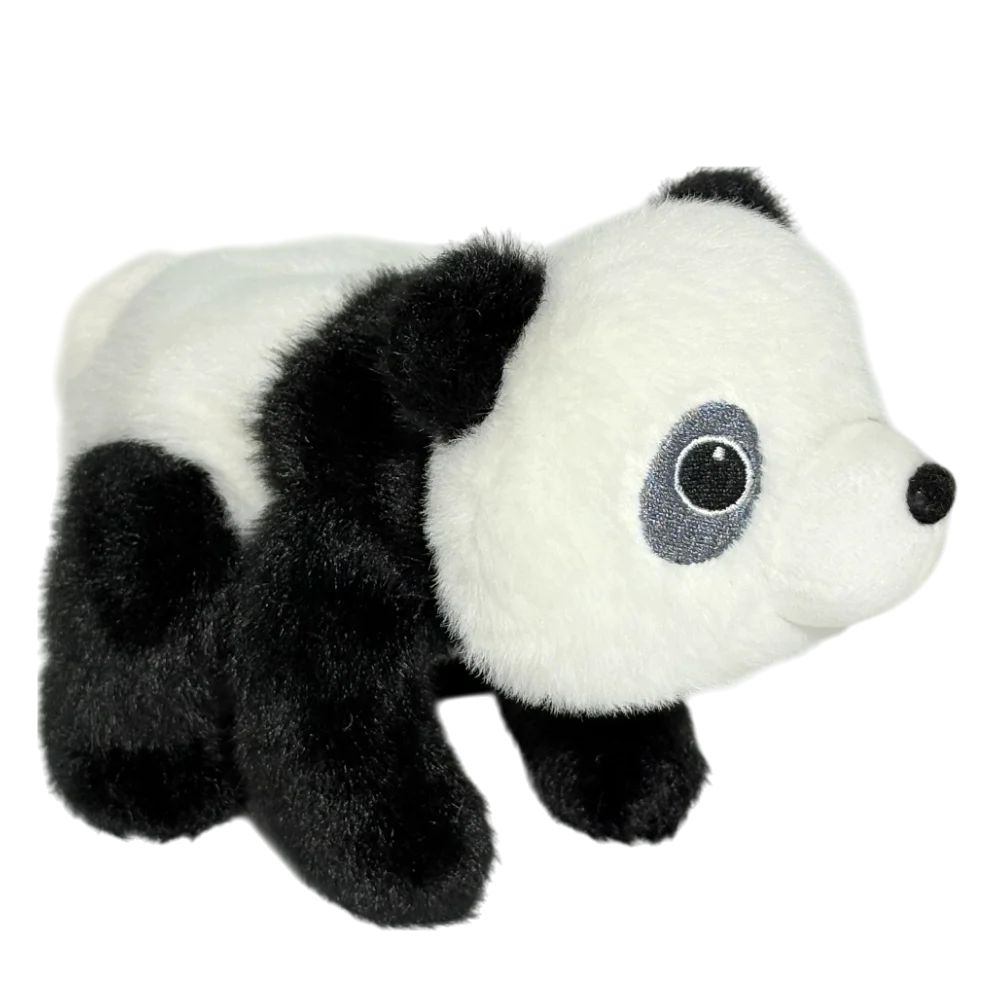 Scented poseable panda plush posture pal