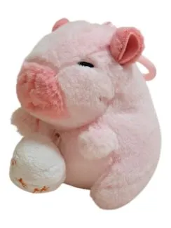 Pink Capybara plush in pastel pink