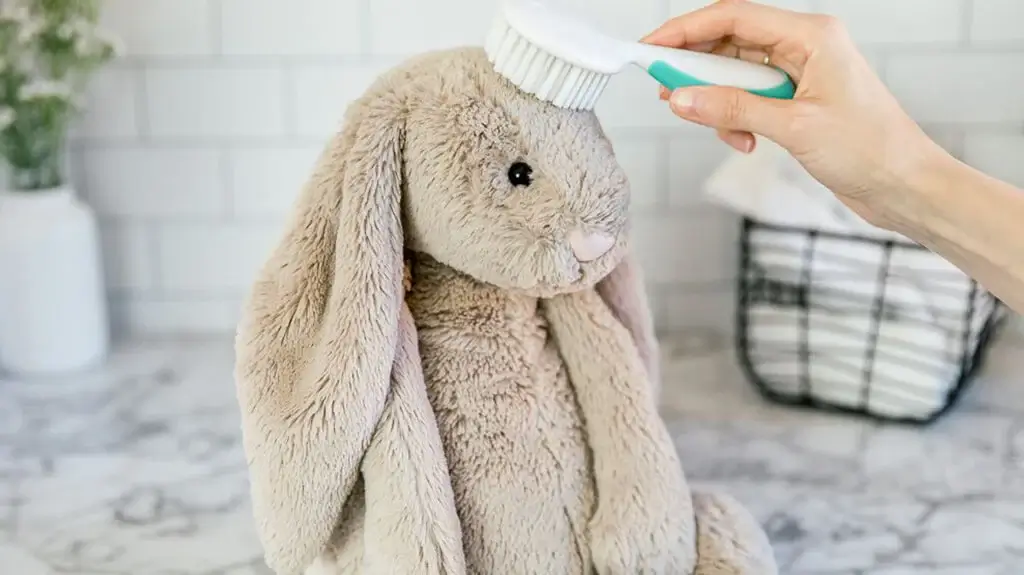 Step 7: Attaching accessories to the plush toy