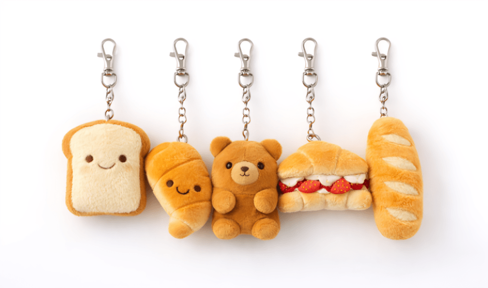 Bread Family plush keychain collection banner