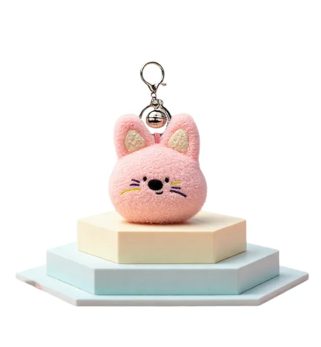 Jingle Cat plush toy with tinkling bell