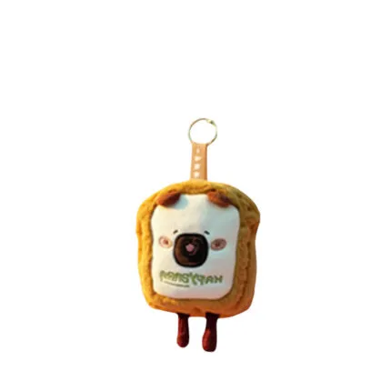 Bread Family plush keychain Style A - Croissant