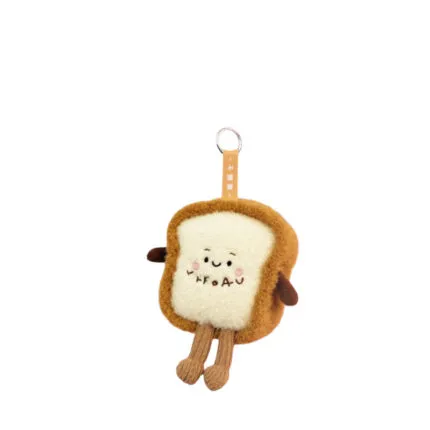 Bread Family plush keychain Style G - Sourdough