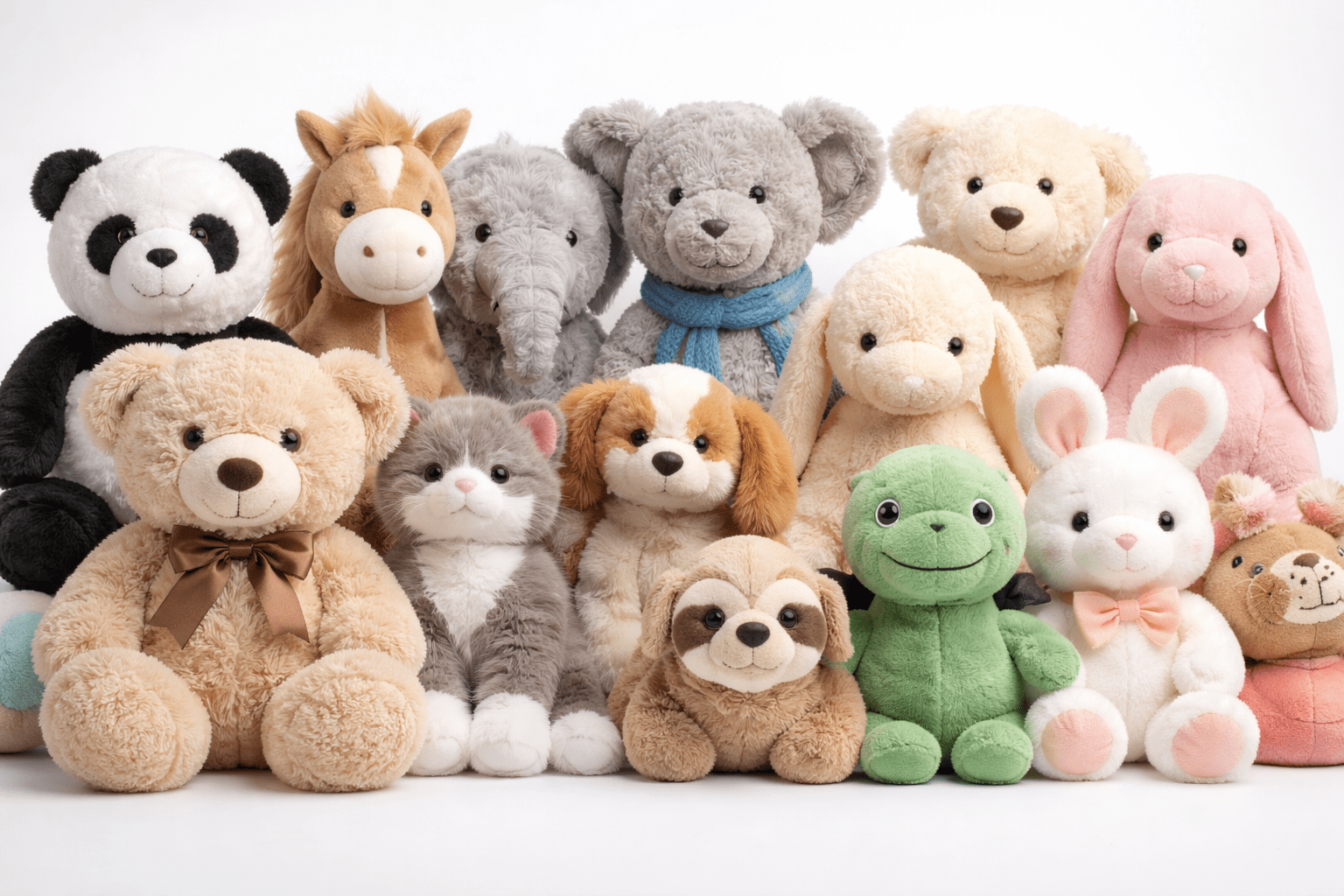 Evolution from classic teddy bears to modern collectibles