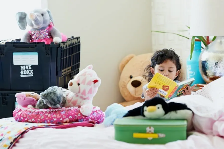 Packing stuffed animals for shipment