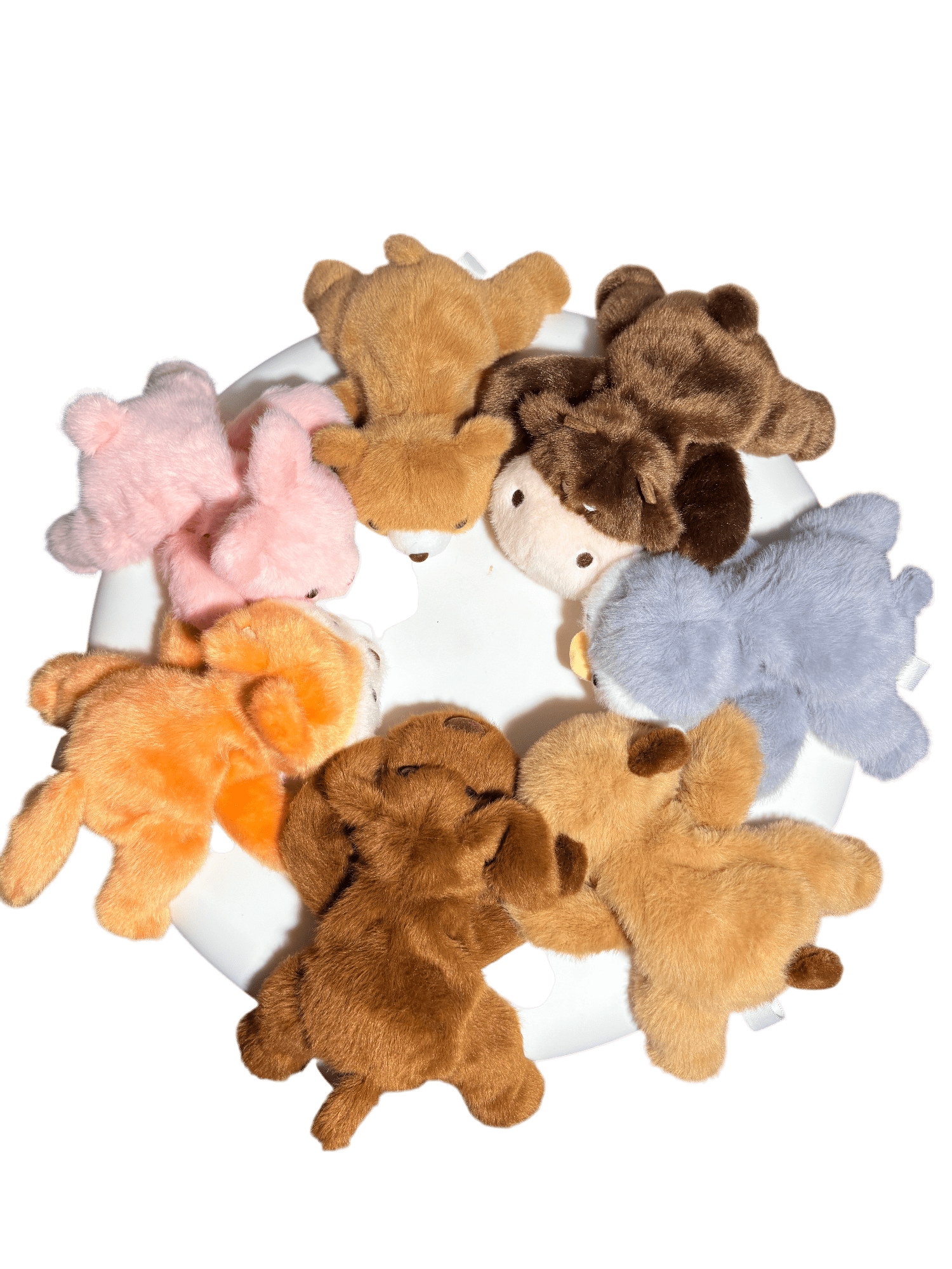 Plush toy sewing and assembly line