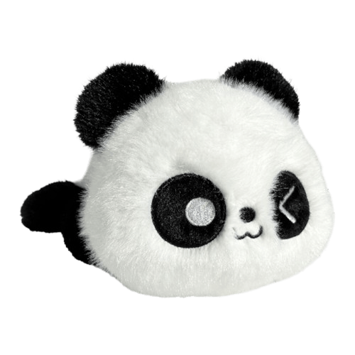 Crawling panda plush toy character