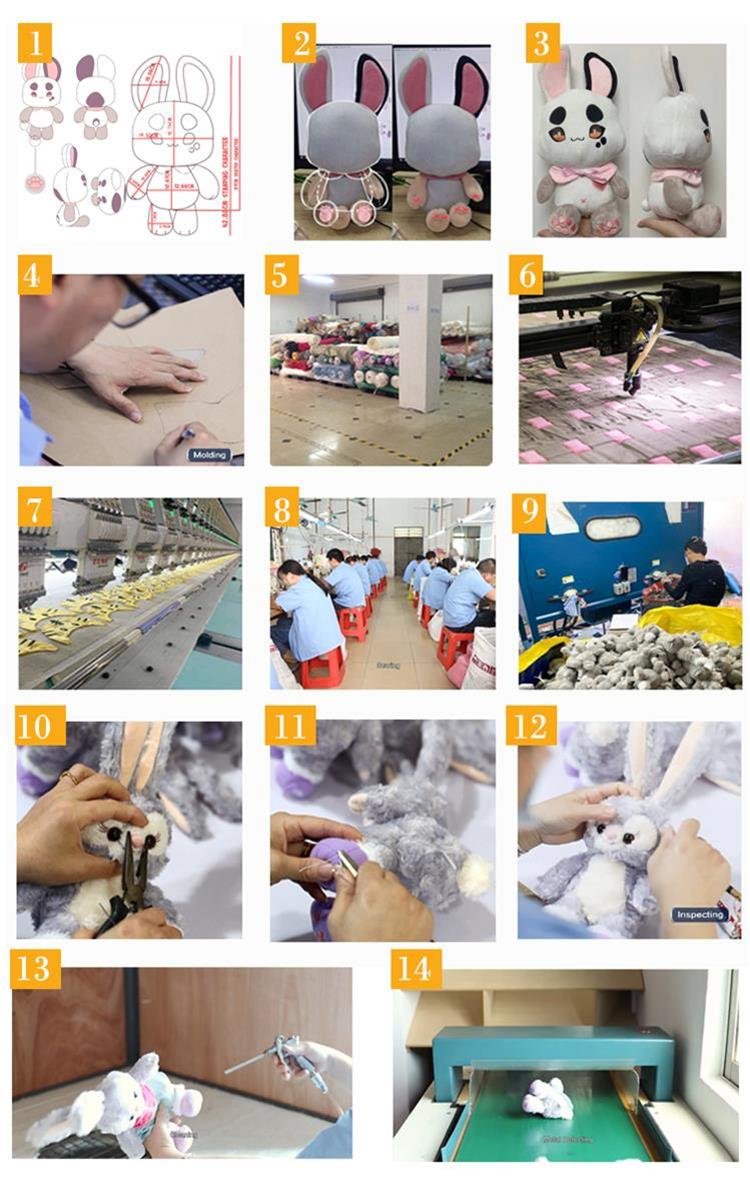Step 12: Shipping preparation at our plush toy factory
