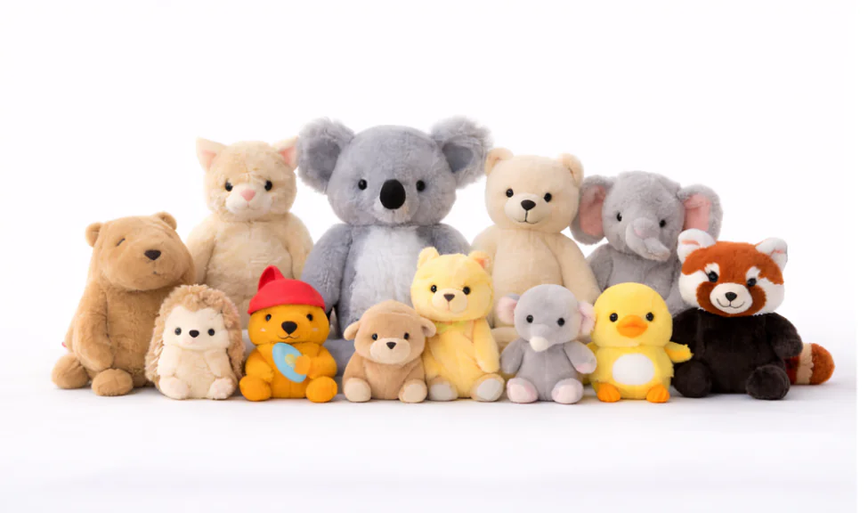 Wobble & Squeak puppy plush collection banner