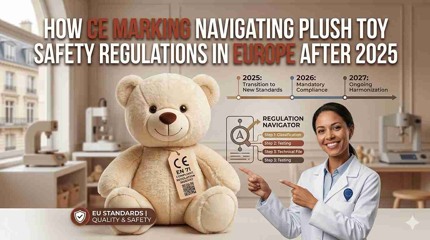 CE marking for plush toys EU compliance