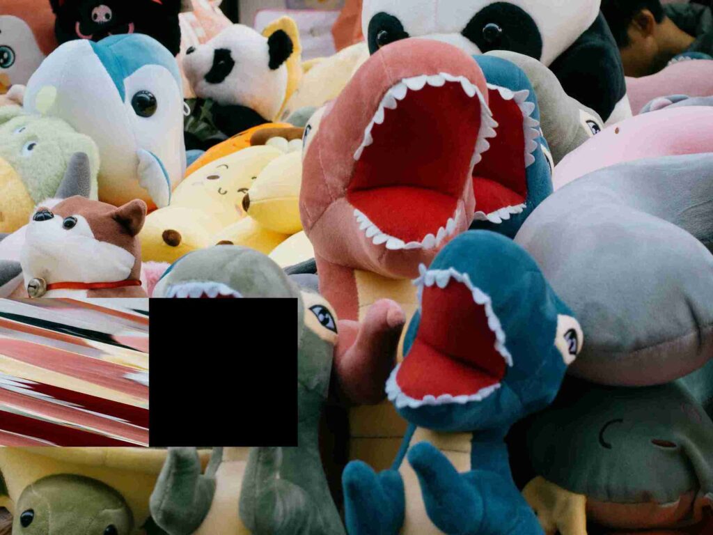 Custom plush toy factory production line