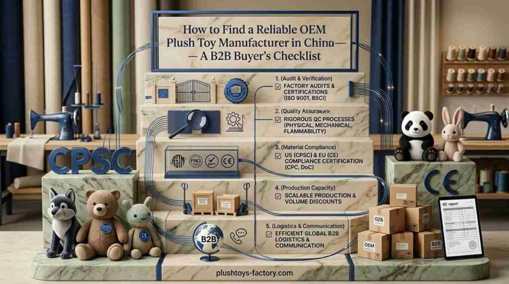 OEM plush toy manufacturer evaluation checklist