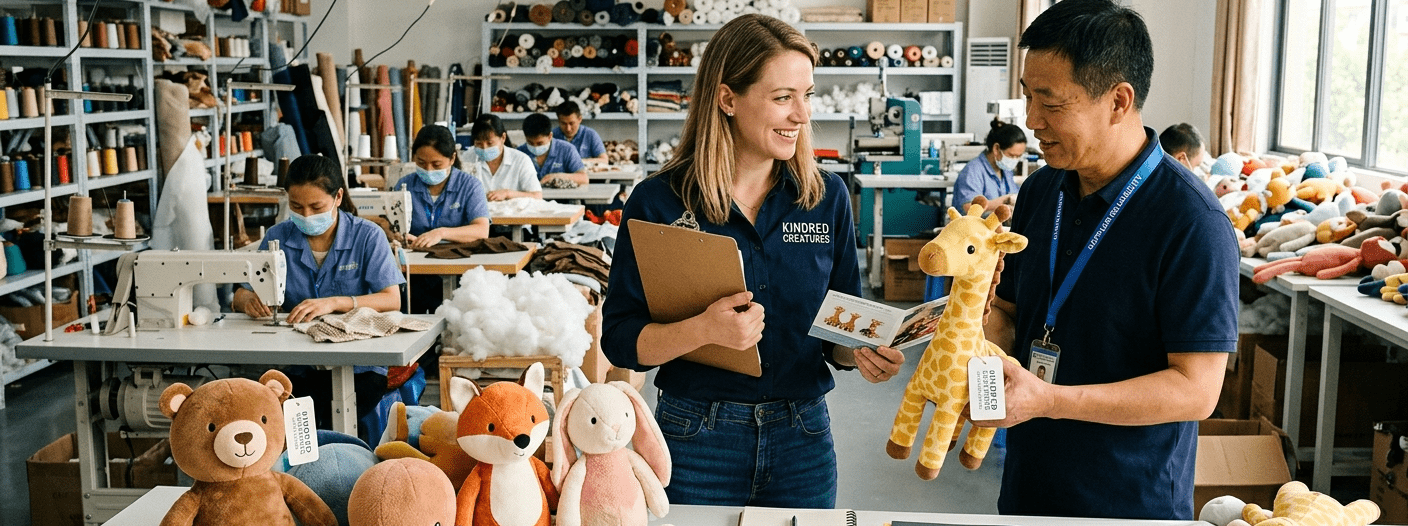 Proveedor de confianza de peluches para tu marca en EE. UU.