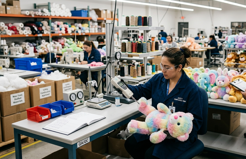 Les fabricants de peluches veillent au respect des normes de sécurité