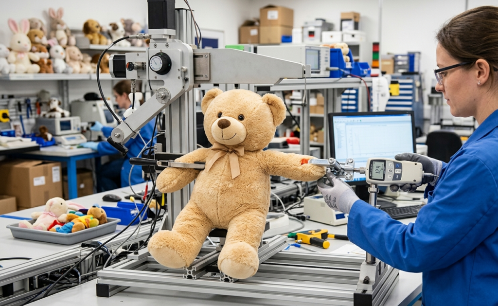 Les jouets en peluche doivent faire l'objet de tests de sécurité