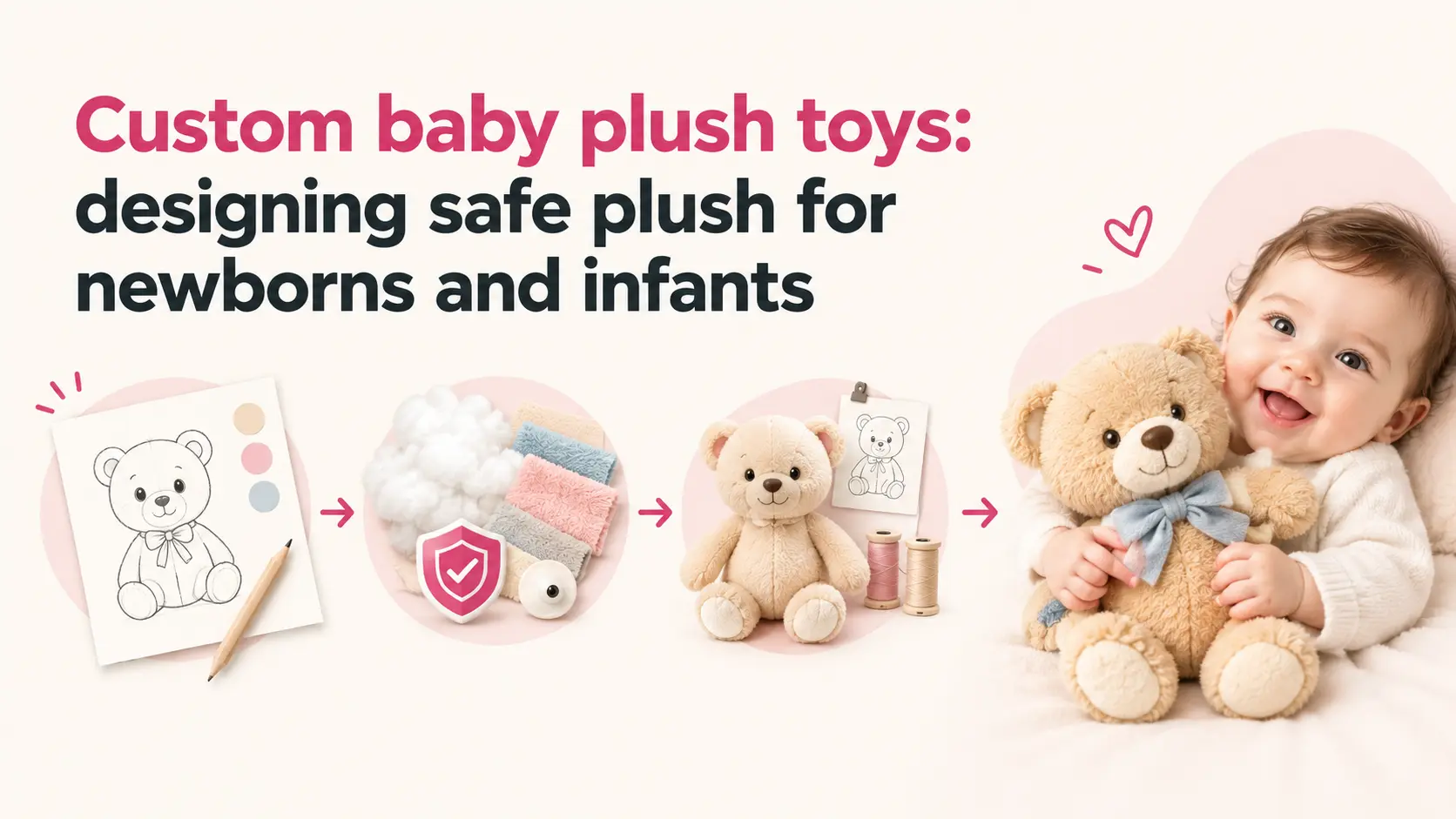 Custom baby plush toys