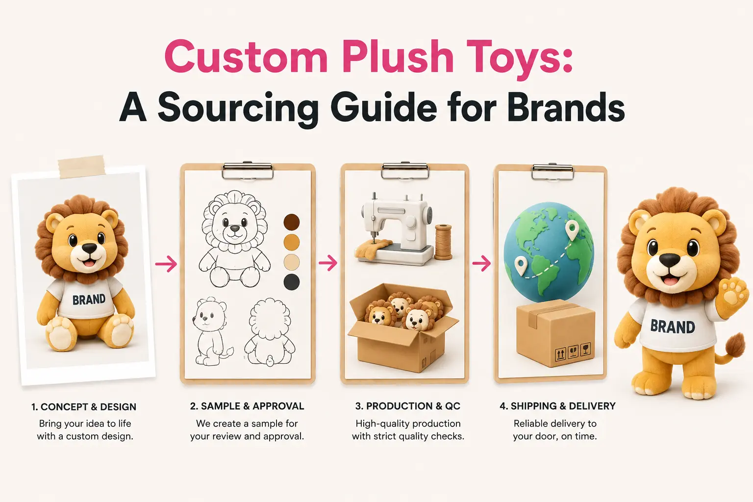 custom dog plush toys